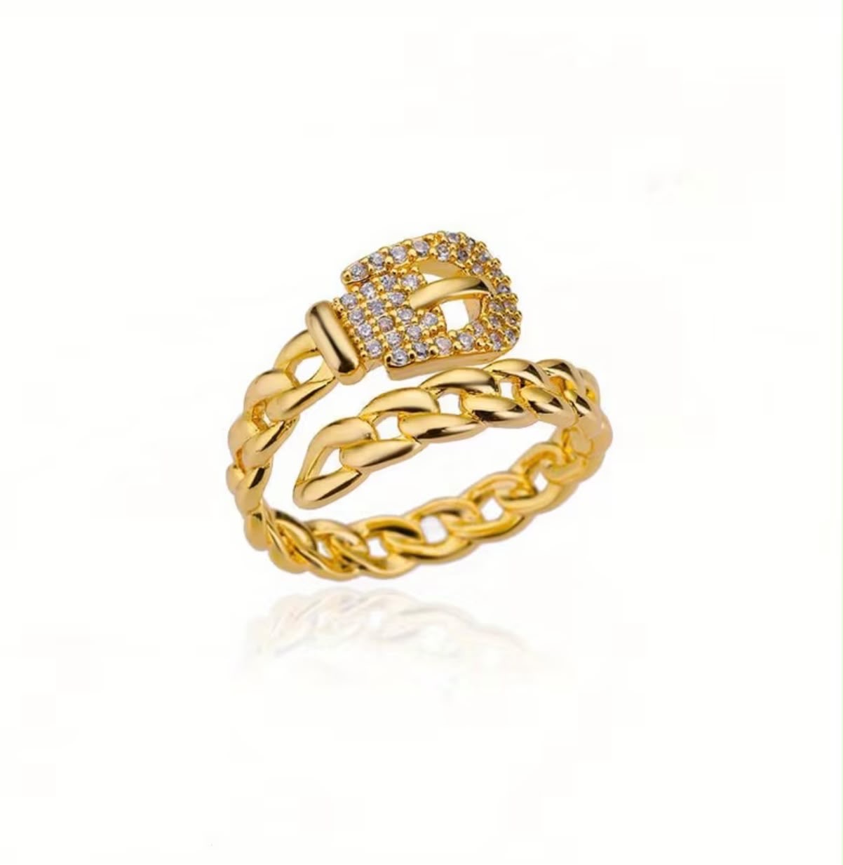 Shiny Belt ring