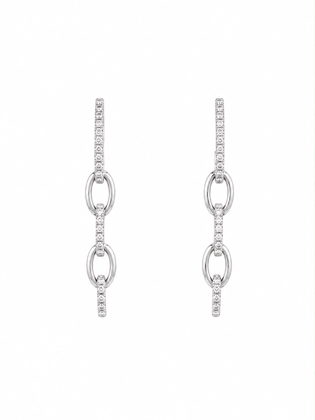 Shiny earrings