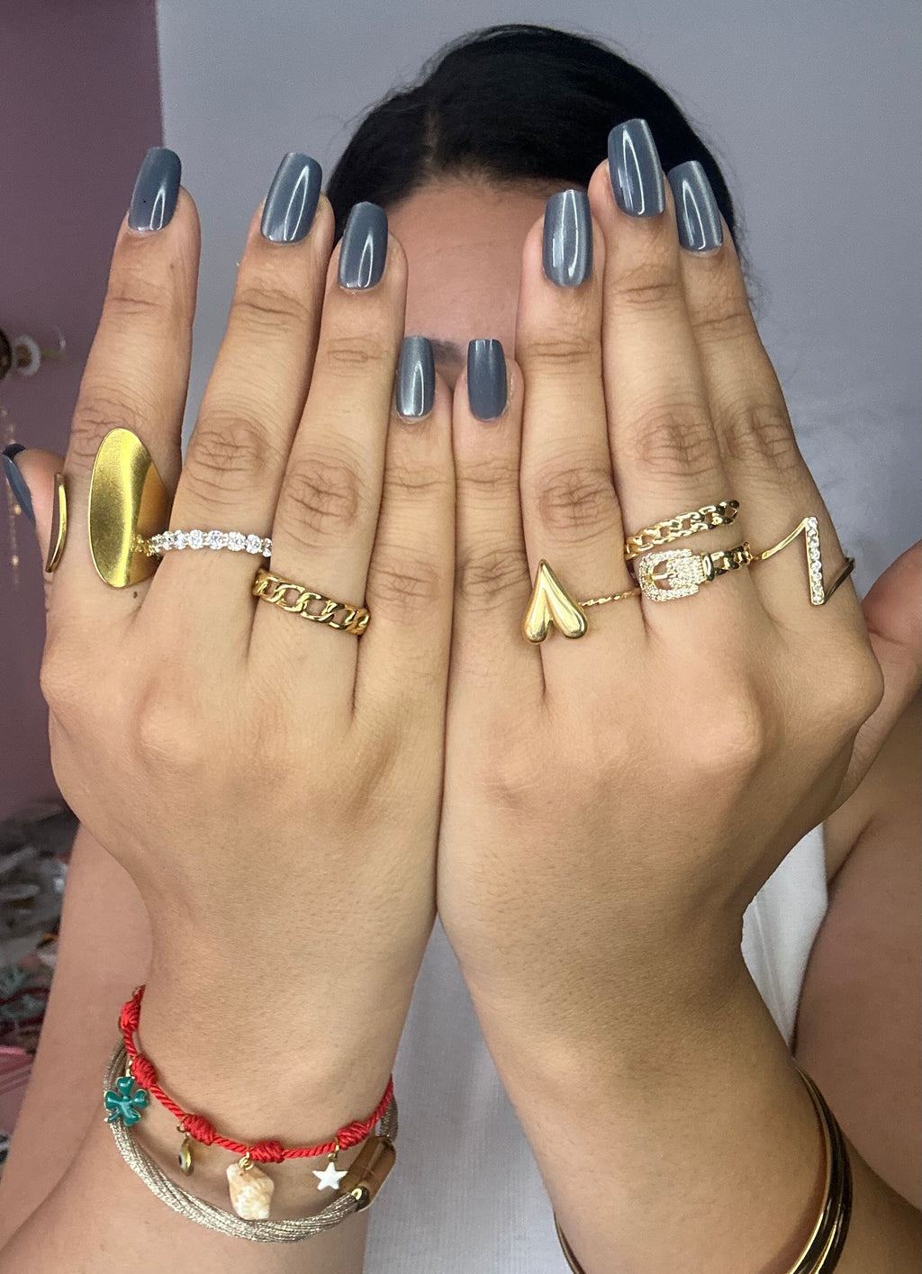 Shiny Belt ring