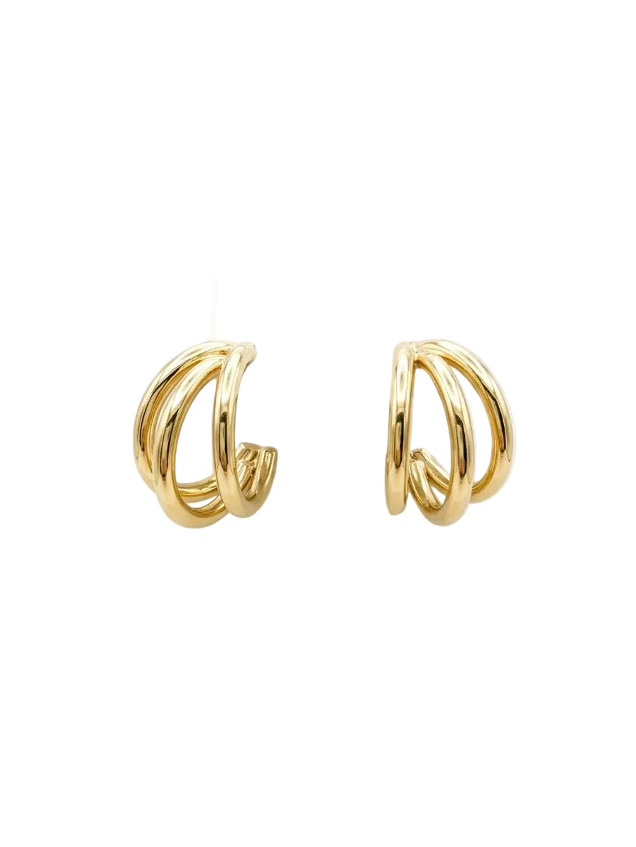 Croissant earrings